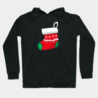 Cute Christmas Sock Design Hoodie